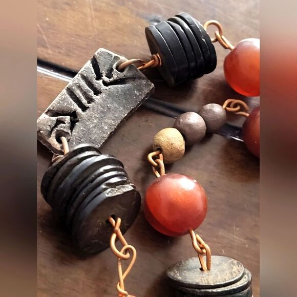 Hand Beaded Necklace - Picture 3 of 8